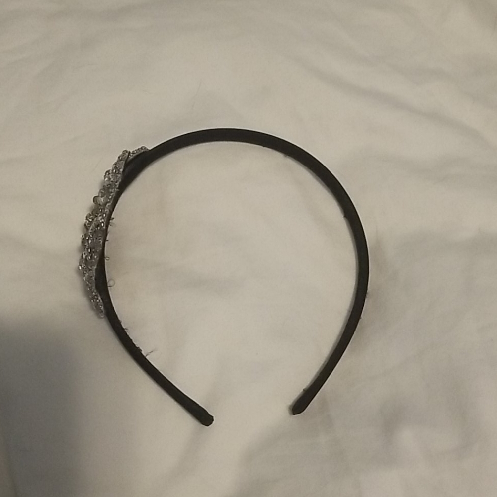 Beaded Rhinestone Headband - Picture 2 of 2